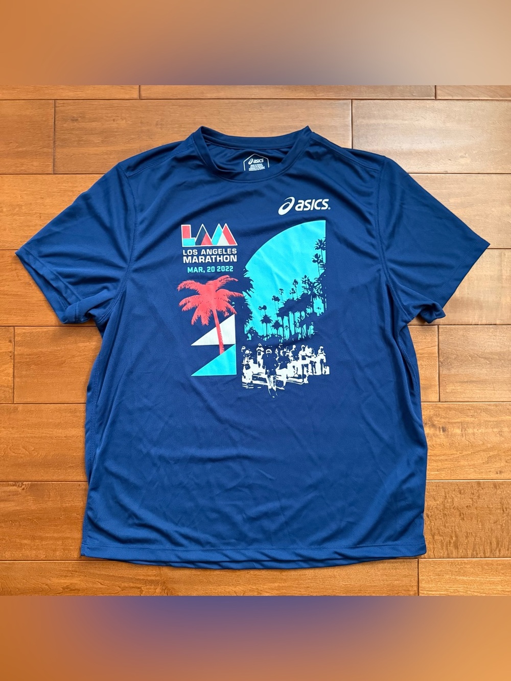 ASICS 2022 Los Angeles Marathon Lightweight Active Performance - XL